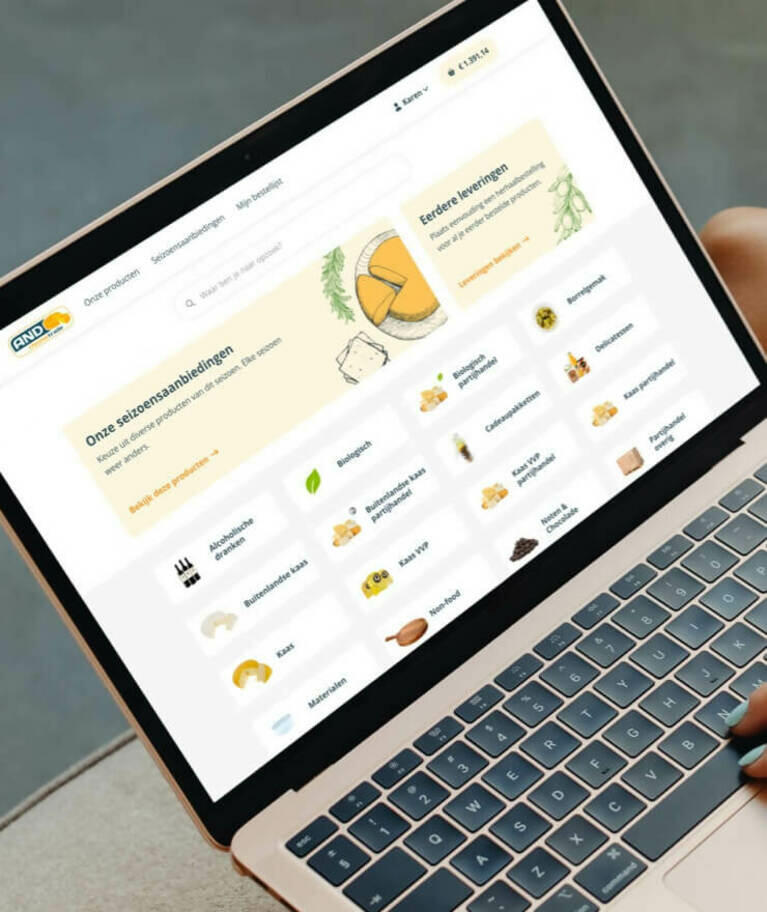 Coolminds case: Hoe AND Cheesetrade haar/zijn ambities waarmaakt door op maat gemaakte bestelportalen 