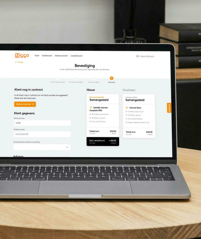 Coolminds case: Een handige adviestool voor Vodafone en Ziggo
