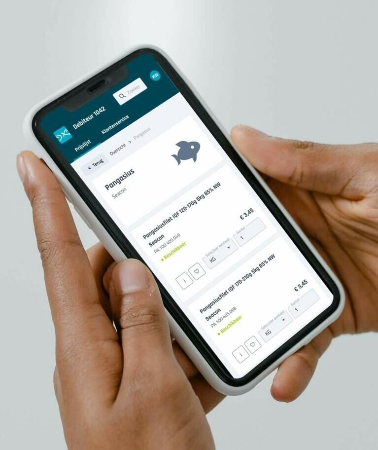 Coolminds case: Een digitale prijslijst voor Seafood Connection